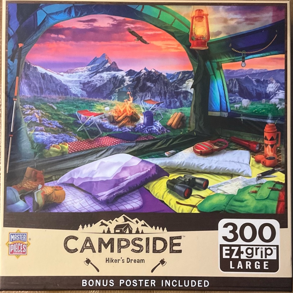 NIB - Masterpieces “Hiker’s Dream” 300 piece puzzle
